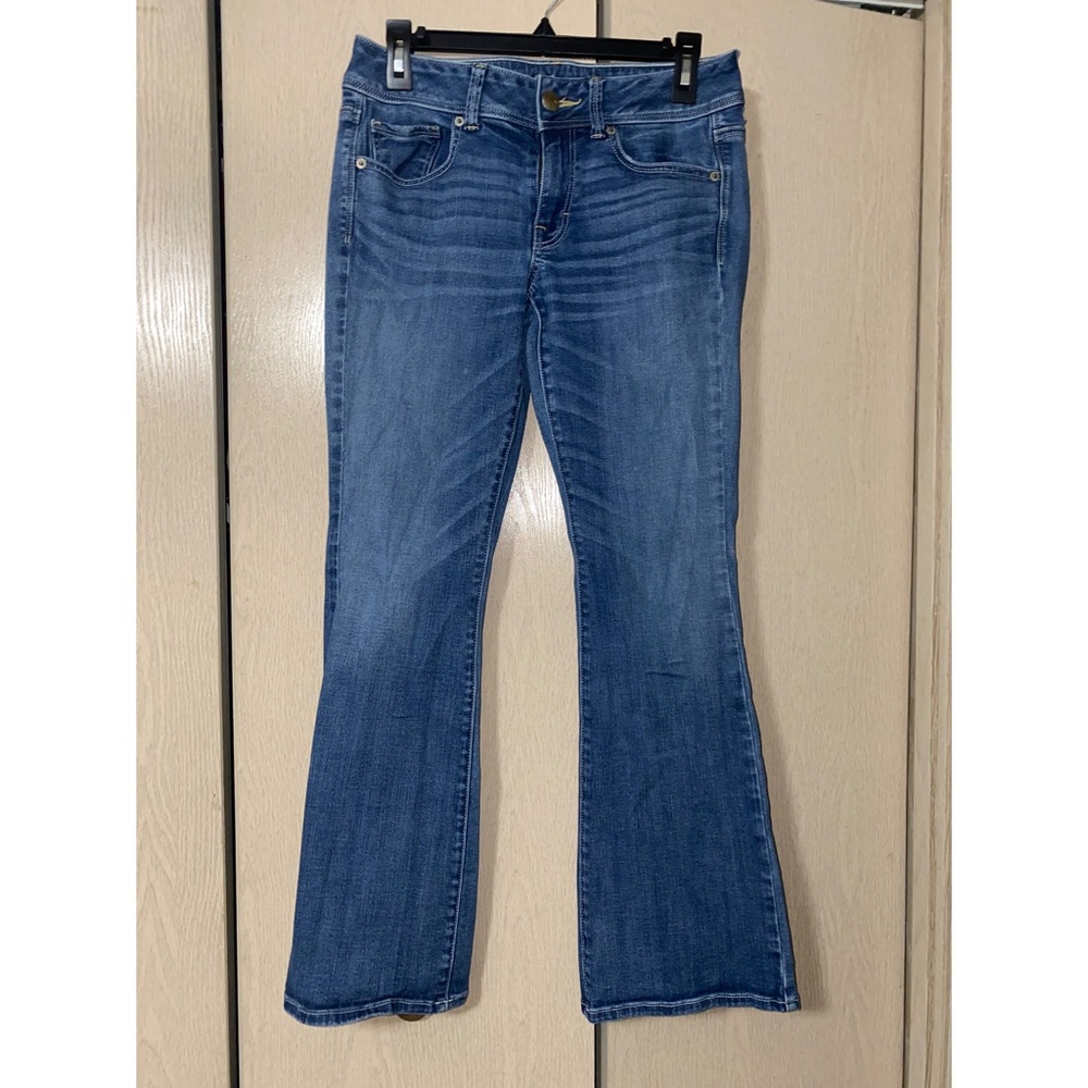 American Eagle Super Stretch Kick Boot Jeans